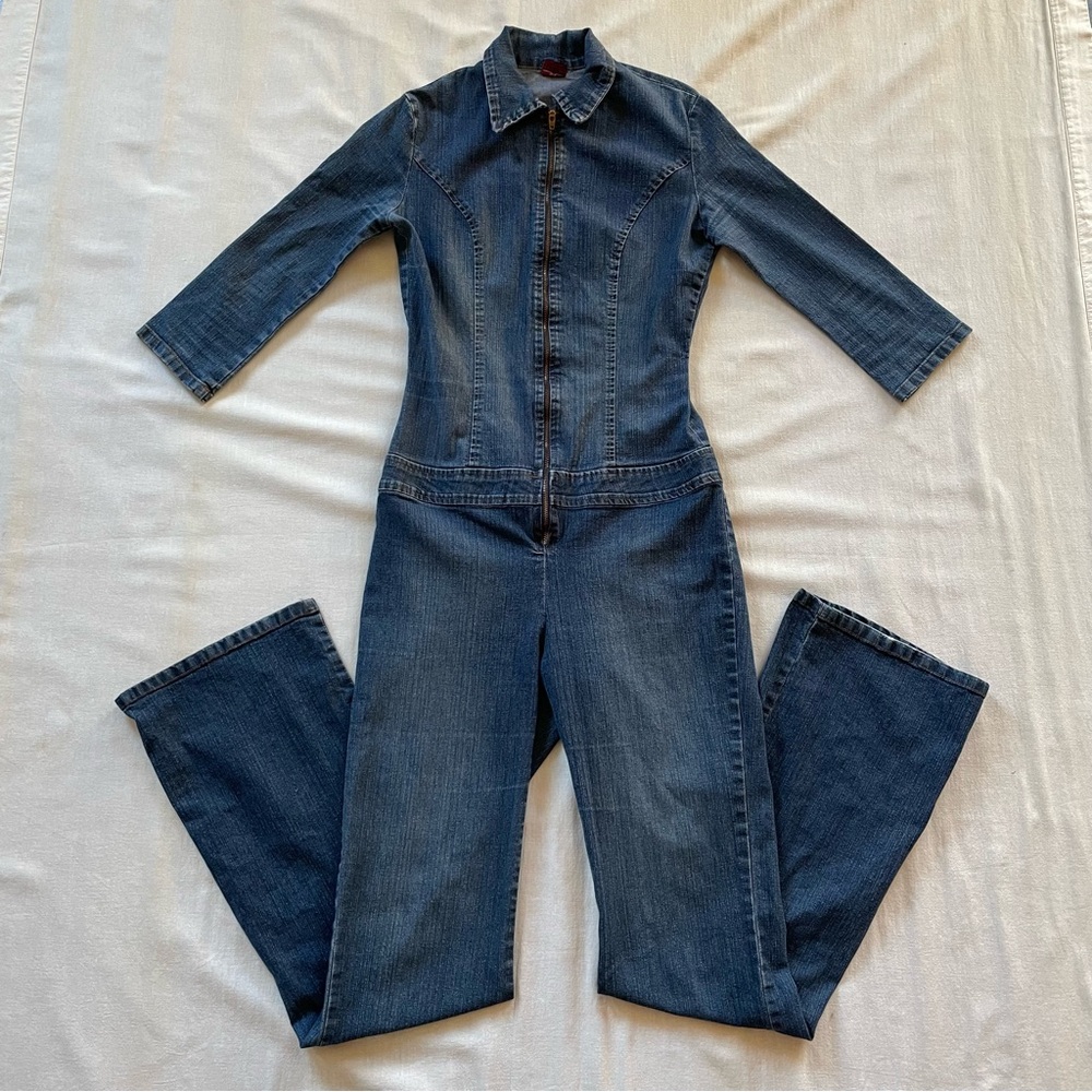 90s/Y2K Denim Jumpsuit